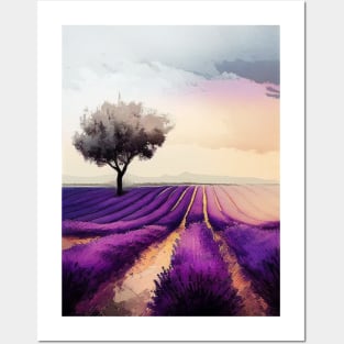 Soft Lavender Posters and Art